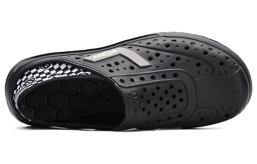 PONY Enjoy 'Black Cut-Out Heel Sandals' 圖 3