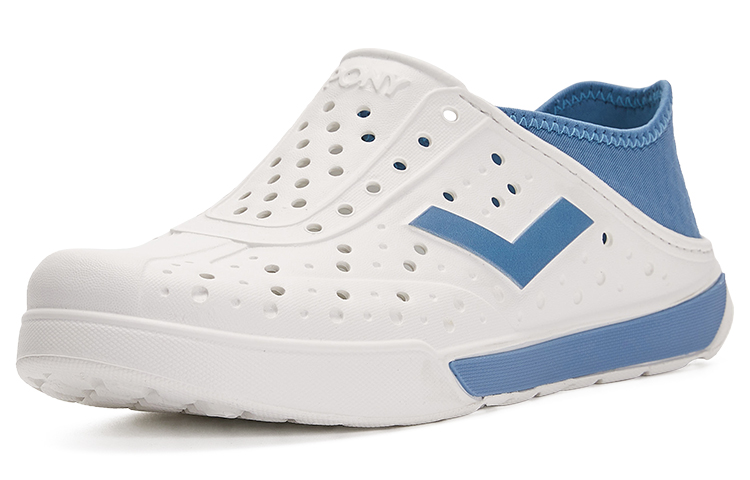 Order PONY Enjoy 舒適透氣洞洞鞋 運動涼鞋 男女同款 深藍白