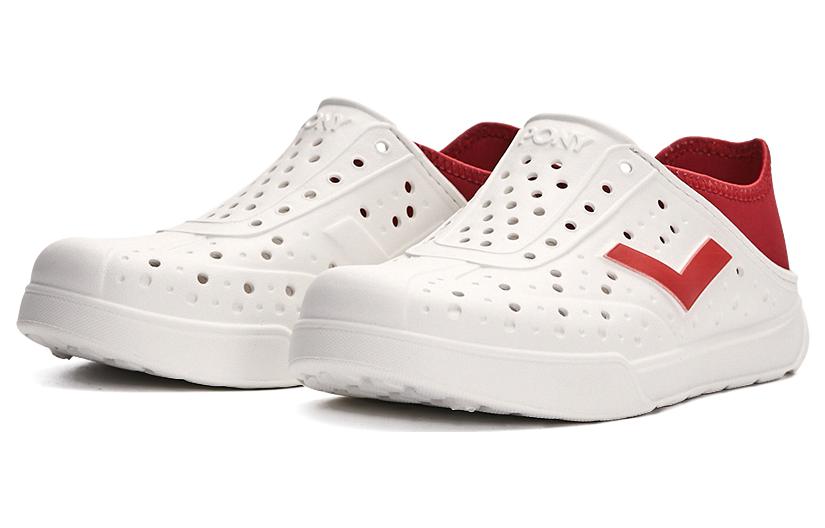 PONY Enjoy Clog 'White Red' 圖 2