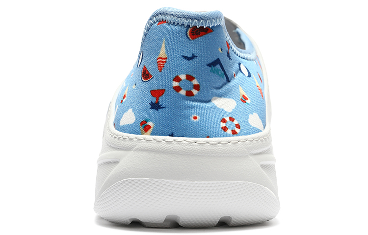 PONY Enjoy Sports Sandals 'Breathable White Blue' 圖 3