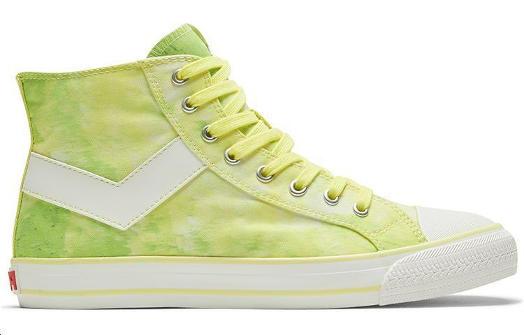 PONY Fashion High Canvas Shoes Green 圖 2