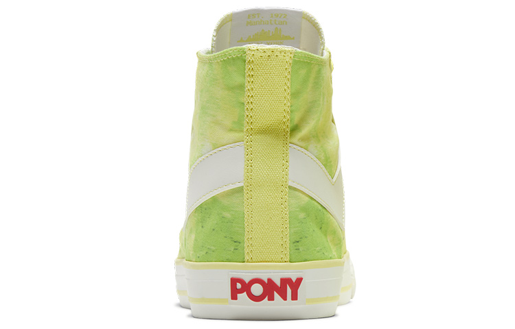 PONY Fashion High Canvas Shoes Green 圖 5