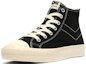 Order PONY Hoge Canvas Schoenen ''Zwart Imitatiebont'' 14U1SH09BK