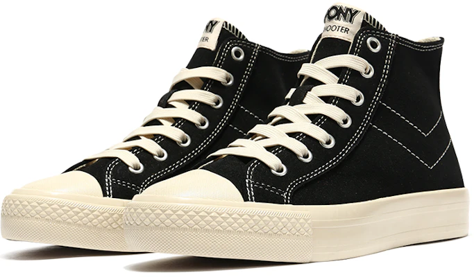 PONY Hoge Canvas Schoenen ''Zwart Imitatiebont'' 14U1SH09BK Lookbook PONY Hoge Canvas Schoenen ''Zwart Imitatiebont'' 14U1SH09BK
