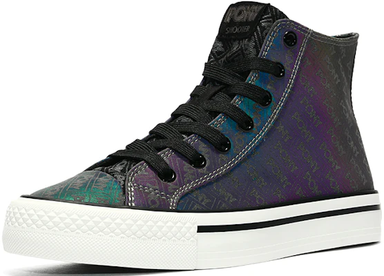 PONY Hoge Canvas Sneakers ''Regenboog'' 13U1SH04BK Order PONY Hoge Canvas Sneakers ''Regenboog'' 13U1SH04BK