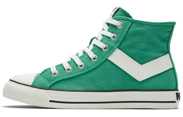 PONY High-Top Canvas Sneakers Green