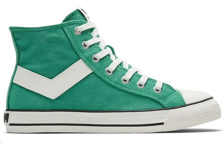PONY High-Top Canvas Sneakers Green 圖 2