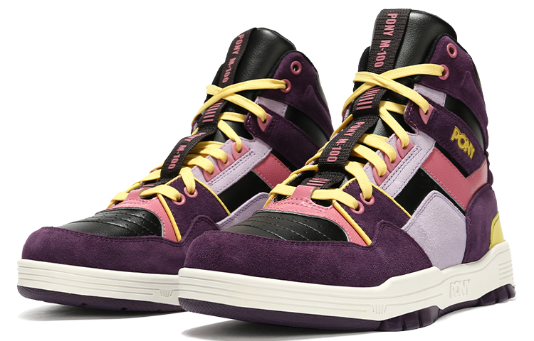 Lookbook PONY High-Top Retro Basketball "Violet Foncé" 14U1M103DP