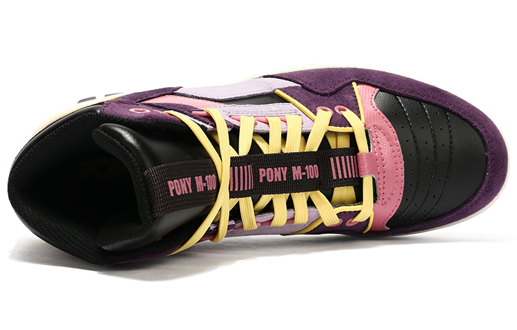 Shop PONY High-Top Retro Basketball "Violet Foncé" 14U1M103DP