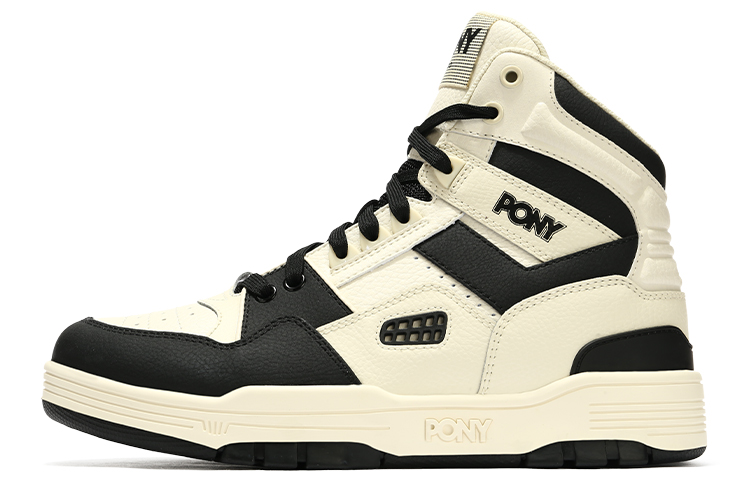 Buy ポニー ハイカットバスケ "ブラックベージュ" 14U1M102BE