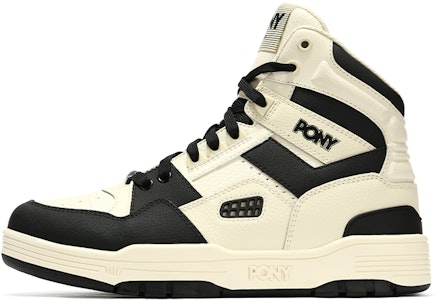 PONY 高帮篮球鞋 '黑色米色' 14U1M102BE Buy PONY 高帮篮球鞋 '黑色米色' 14U1M102BE
