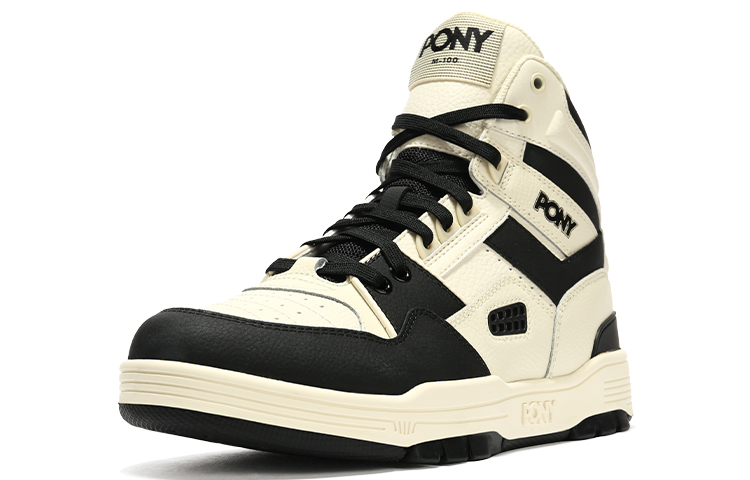 Order ポニー ハイカットバスケ "ブラックベージュ" 14U1M102BE