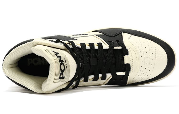 Shop ポニー ハイカットバスケ "ブラックベージュ" 14U1M102BE