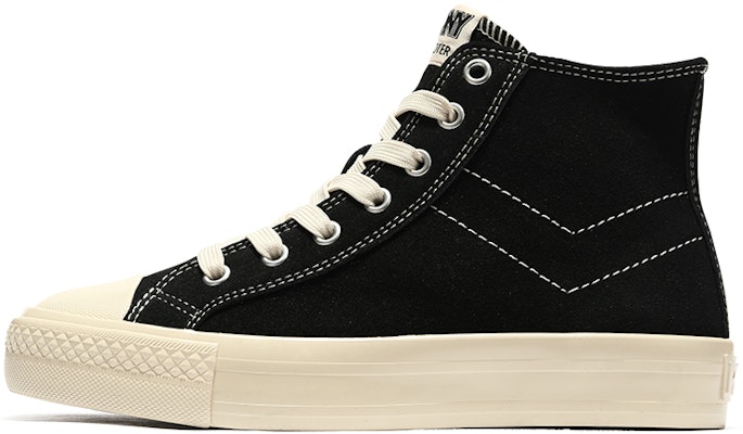 PONY High-Top Canvas 'Black Faux Fur' 14U1SH09BK Buy PONY High-Top Canvas 'Black Faux Fur' 14U1SH09BK