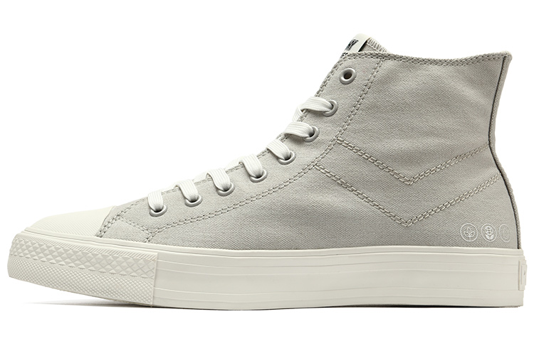 PONY High-Top Canvas 'Eco-Friendly Beige Grey'