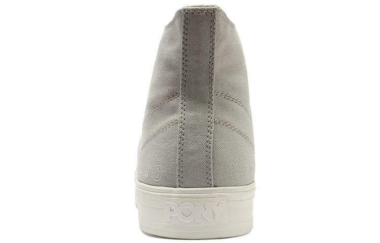 PONY High-Top Canvas 'Eco-Friendly Beige Grey' 圖 5