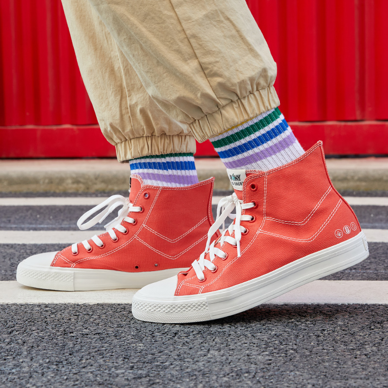 PONY High-Top Canvas 'Eco-Friendly Orange' 圖 6