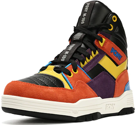 PONY High Top Retro Basket 'Orange Gelap' 14U1M103KO Order PONY High Top Retro Basket 'Orange Gelap' 14U1M103KO