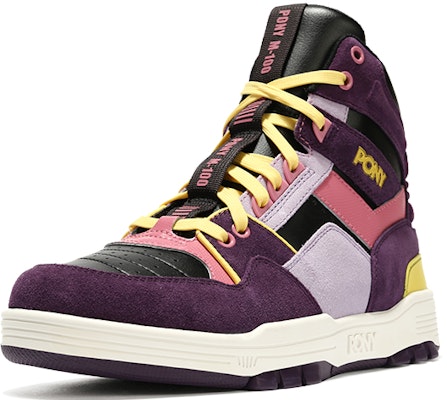 PONY High-Top Retro Basketball 'Dark Purple' 14U1M103DP Order PONY High-Top Retro Basketball 'Dark Purple' 14U1M103DP