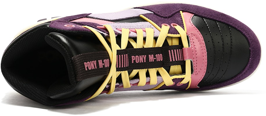 PONY High-Top Retro Basketball 'Dark Purple' 14U1M103DP Shop PONY High-Top Retro Basketball 'Dark Purple' 14U1M103DP