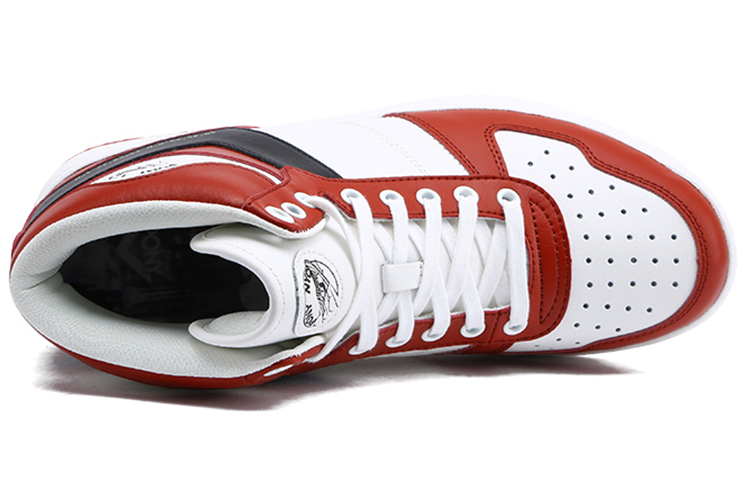 Shop PONY High Top Retro Basketball ''Blanc Rouge'' 83M1CW01KR