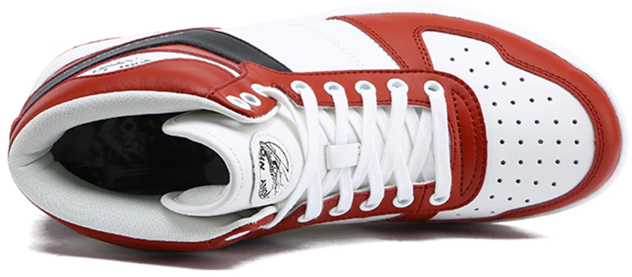 PONY High Top Retro Basketball ''Blanc Rouge'' 83M1CW01KR Shop PONY High Top Retro Basketball ''Blanc Rouge'' 83M1CW01KR