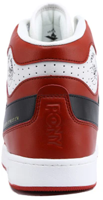 PONY High Top Retro Basketball ''Blanc Rouge'' 83M1CW01KR Purchase PONY High Top Retro Basketball ''Blanc Rouge'' 83M1CW01KR