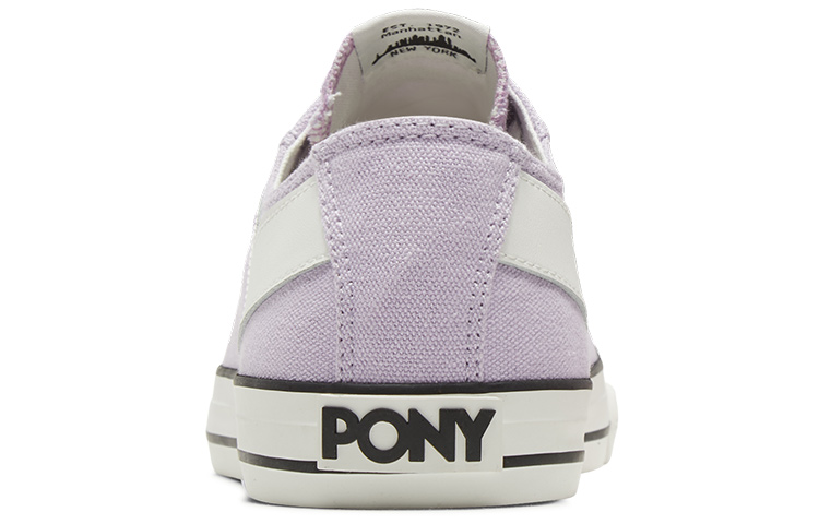PONY Low-Casual Canvas Shoes Pink/Purple 圖 4
