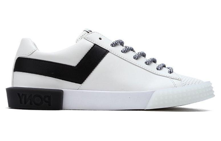 PONY Low-Top Casual Sneaker 'Black White' 圖 2