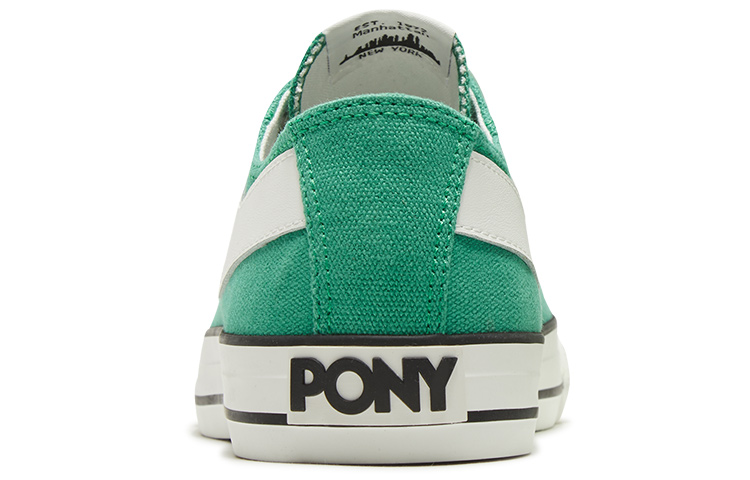 PONY Low-Top Leisure Board Shoes Green 圖 4