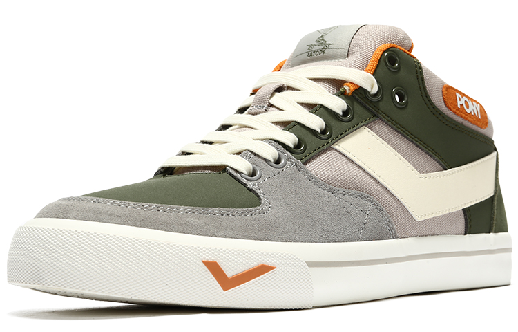 PONY Low-Top Skate Shoes 'Grey Green' 圖 2