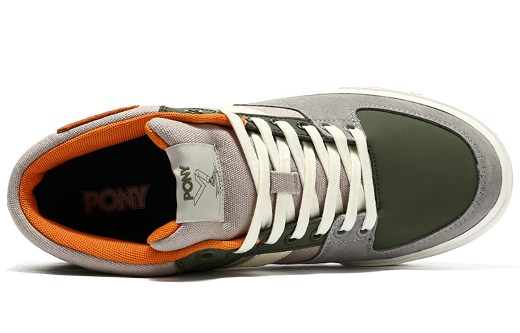 PONY Low-Top Skate Shoes 'Grey Green' 圖 4