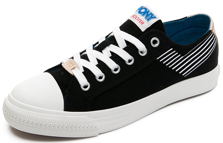 PONY Low-Top Canvas Shoe Black 圖 2