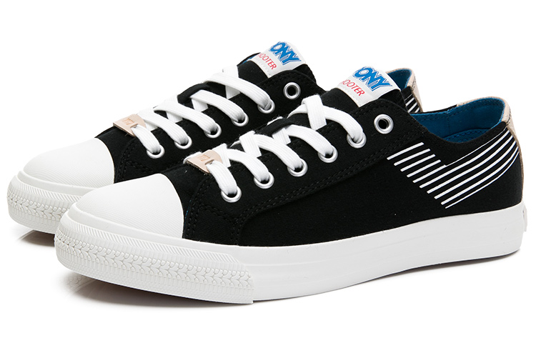PONY Low-Top Canvas Shoe Black 圖 3