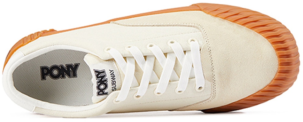 PONY Low-Top Casual Sneaker 'Beige' 04M1SU03BE Shop PONY Low-Top Casual Sneaker 'Beige' 04M1SU03BE