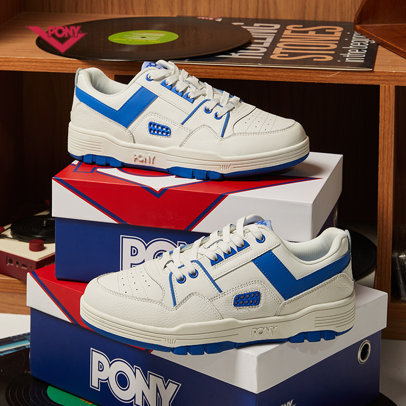 Details for PONY M100 'Putih Biru' Sneakers 241U1M101BL