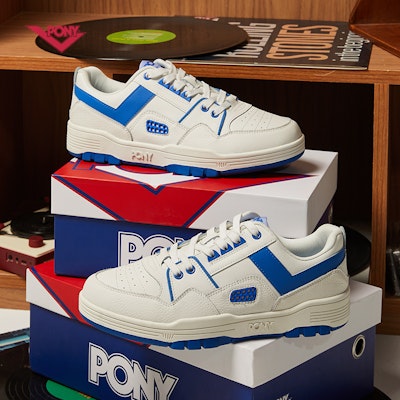 PONY M100 'Putih Biru' Sneakers 241U1M101BL Details for PONY M100 'Putih Biru' Sneakers 241U1M101BL