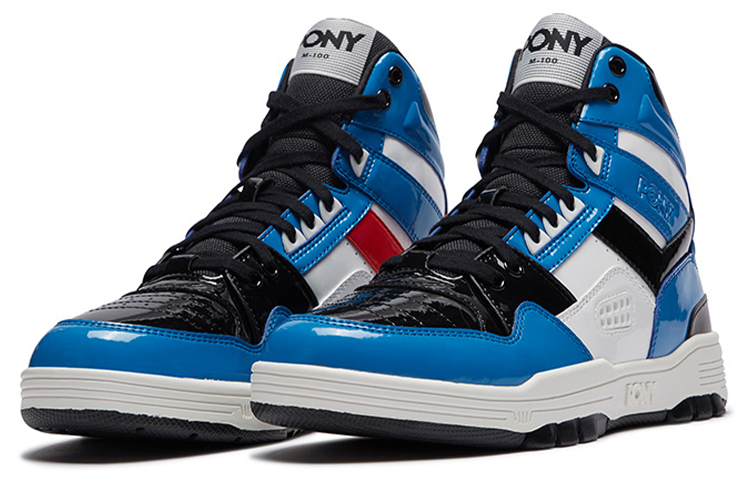 PONY M100 High Blue/White 圖 3