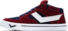 Buy PONY Kasut Mid Top 'Burgundy' 93M1AT01WD