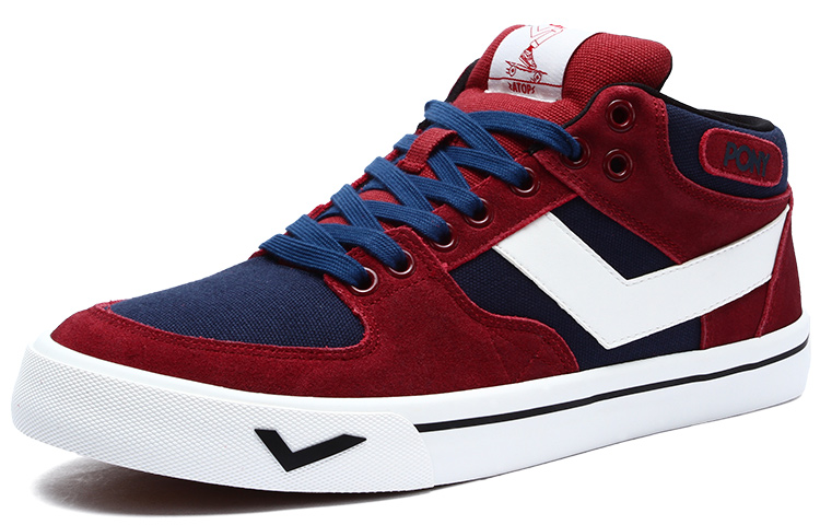 Order PONY Mid Top ''Bordeaux'' 93M1AT01WD