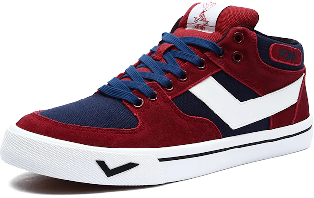 PONY Mid Top ''Bordeaux'' 93M1AT01WD Order PONY Mid Top ''Bordeaux'' 93M1AT01WD
