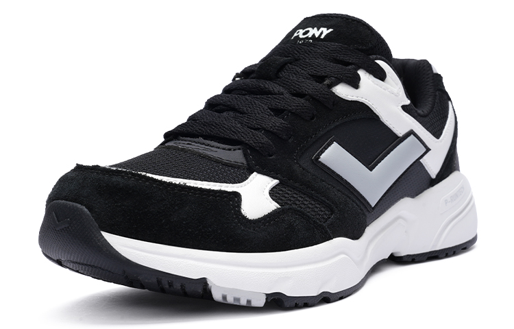 Order PONY MJ-72 立體包裹 舒適軟彈 減震防滑 低幫 跑步鞋 男女同款 黑色