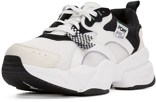 포니 NS501 로우 '레트로 화이트 블랙' 231U1NS01RW Order 포니 NS501 로우 '레트로 화이트 블랙' 231U1NS01RW