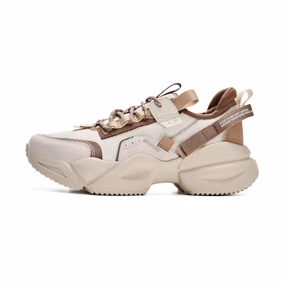 PONY NS502 'Street Style Dad Shoe - Beige Brown'