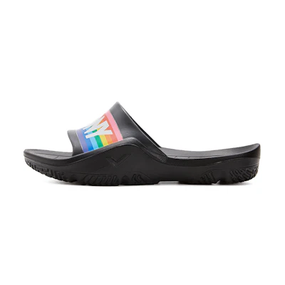 PONY Outdoor Sport Slide 'Rainbow Black'