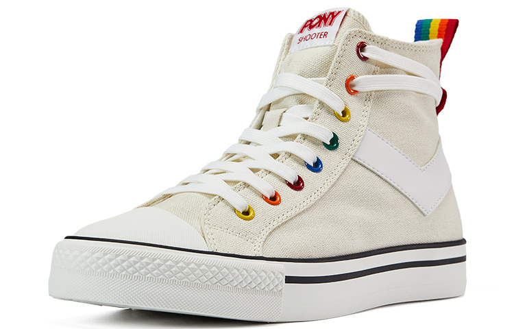 Order PONY Retro 'Serbaguna Putih High-Top dan Low-Top Kanvas' 13U1SH07BE