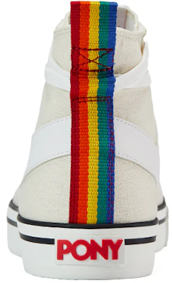 PONY Retro 'Serbaguna Putih High-Top dan Low-Top Kanvas' 13U1SH07BE Purchase PONY Retro 'Serbaguna Putih High-Top dan Low-Top Kanvas' 13U1SH07BE