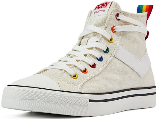 PONY Retro 'Serbaguna Putih High-Top dan Low-Top Kanvas' 13U1SH07BE Order PONY Retro 'Serbaguna Putih High-Top dan Low-Top Kanvas' 13U1SH07BE