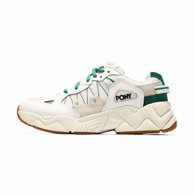 PONY Retro 'White Green'