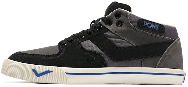 Pony 復古休閒耐磨潮流板鞋 黑色 Buy Pony 復古休閒耐磨潮流板鞋 黑色